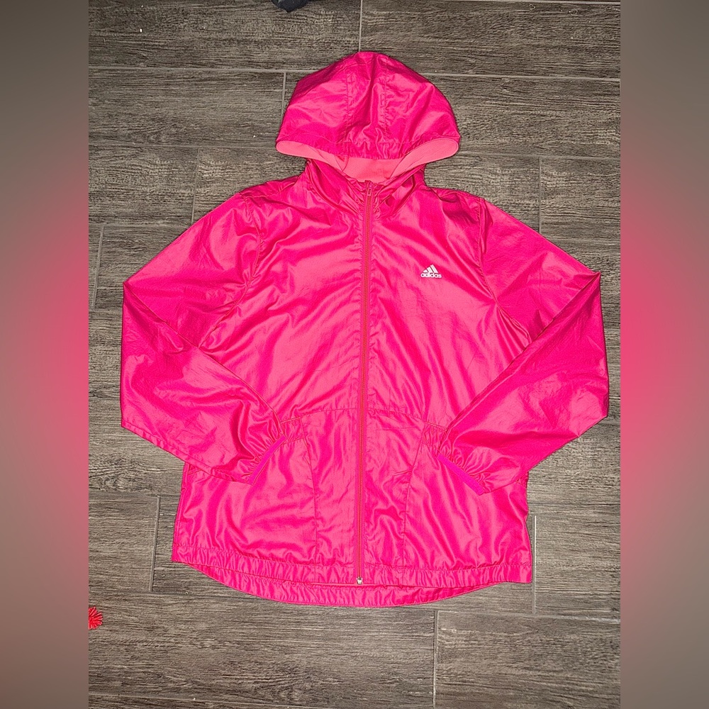 Adidas Women’s Bright Pink Jacket